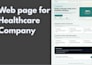 design modern responsive web landing page